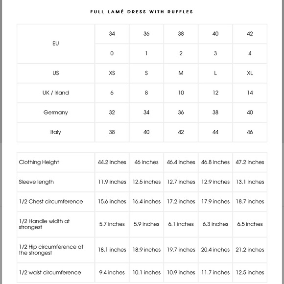 Maje Paris Full Lamé Dress with Ruffles Silver and Blue Sheer Back - Picture 11 of 11